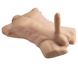 APOLLO LARGE FLESH (TORSO + DILDO D03 7" - SILEX D