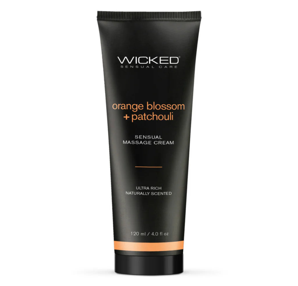 ORANGE BLOSSOM & PATCHOULI- MASSAGE CREAM - WICKED