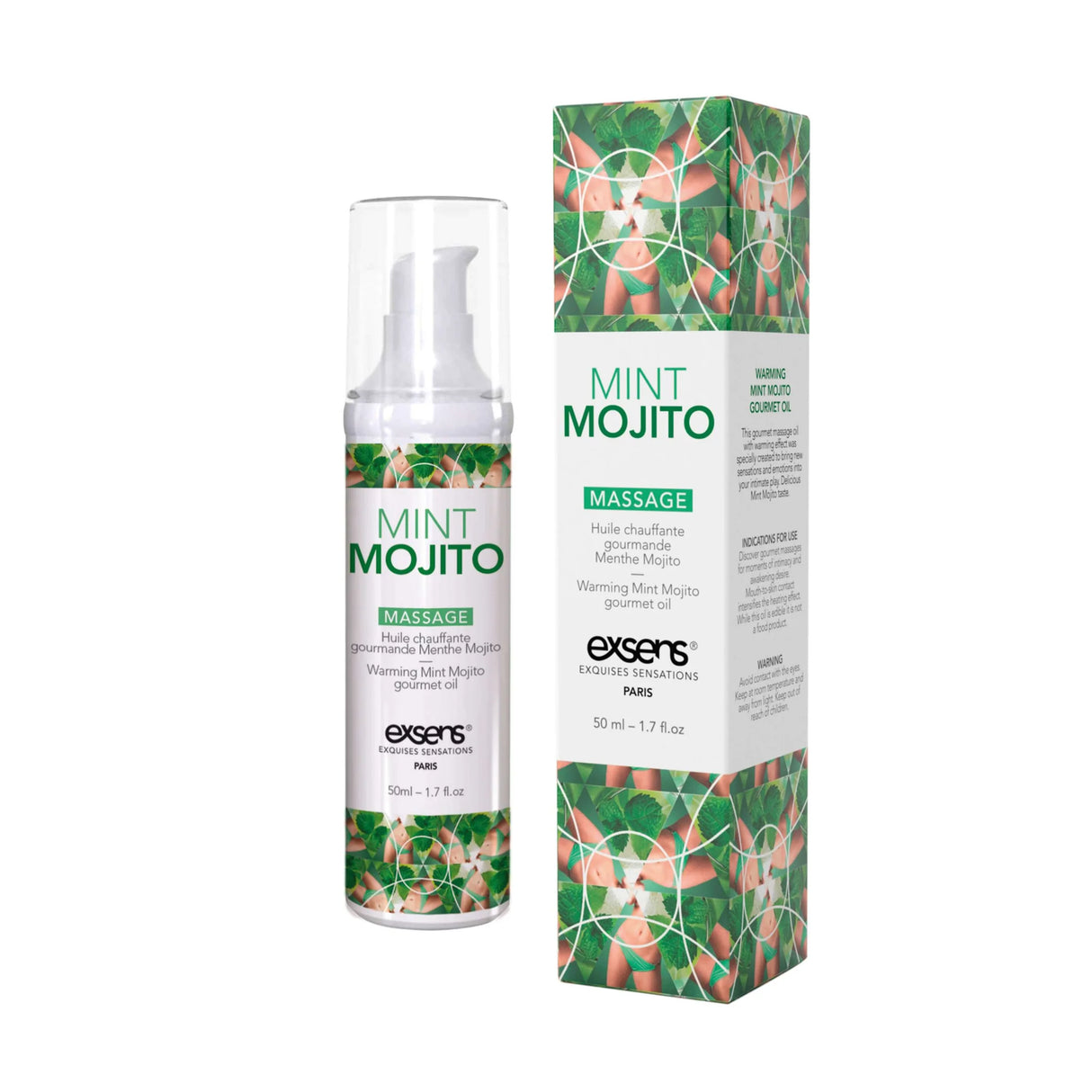 HUILE CHAUFFANTE -MENTHE - EXSENS