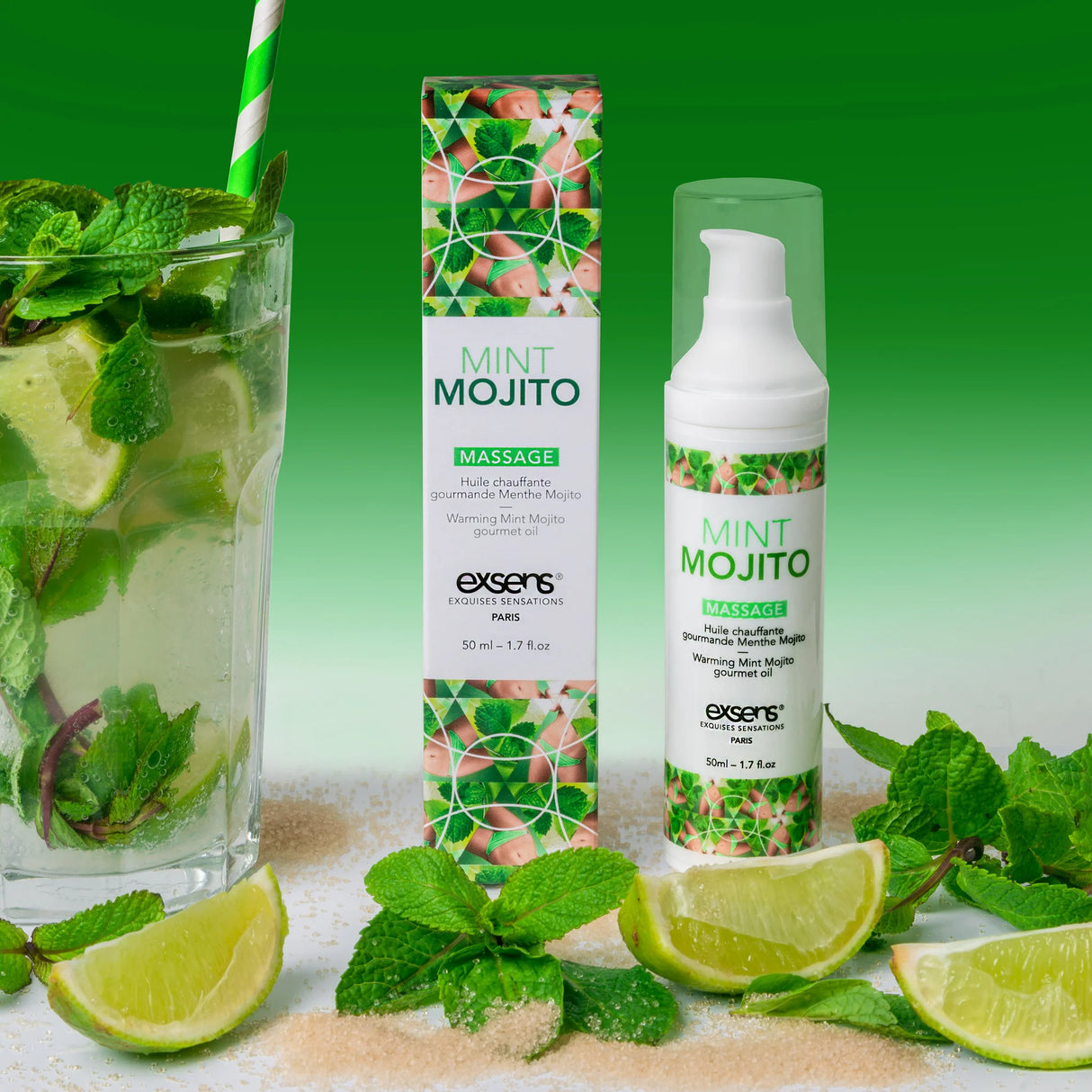 HUILE CHAUFFANTE -MENTHE - EXSENS
