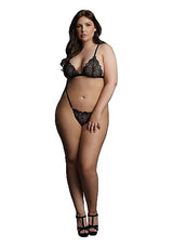 LINGERIE SET - QUEEN - BLACK - LE DÉSIR