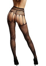 LE DÉSIR - CROTCHLESS CUT-OUT PANTYHOSE