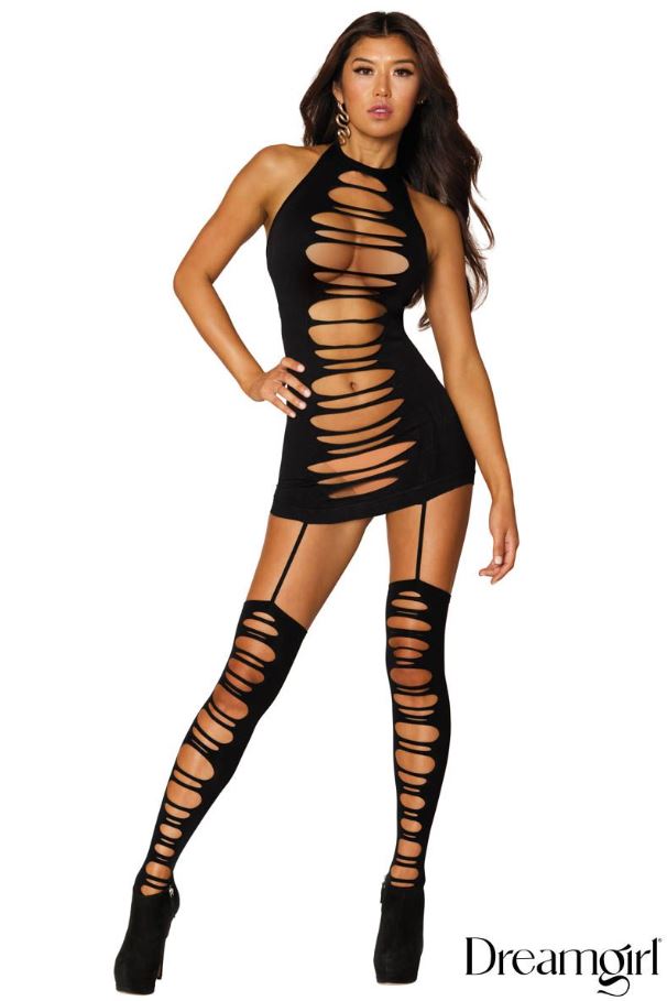 BODYSTOCKING NOIR OPAQUE - DREAMGIRL