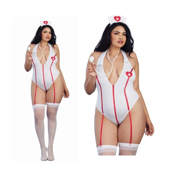 NURSE NAUGHTY 3 PC-QUEEN - DREAMGIRL