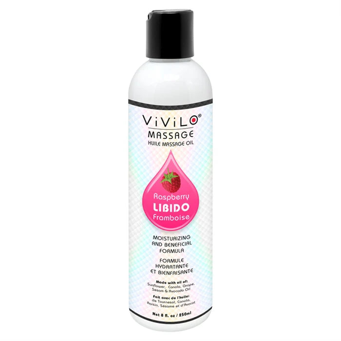 LIBIDO FRAMBOISE-huile à massage - VIVILO