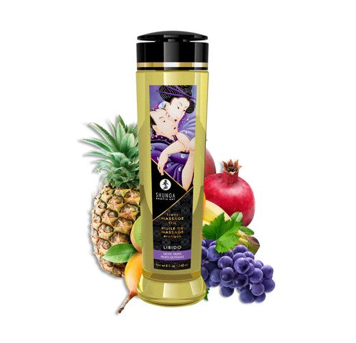 LIBIDO - FRUITS EXOTIQUES-HUILE À MASSAGE