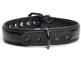 VEGAN COLLAR ALL BLACK