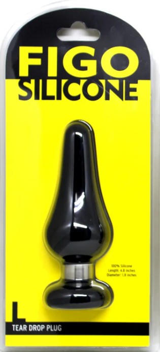 TEAR DROP SILICONE PLUG-LARGE