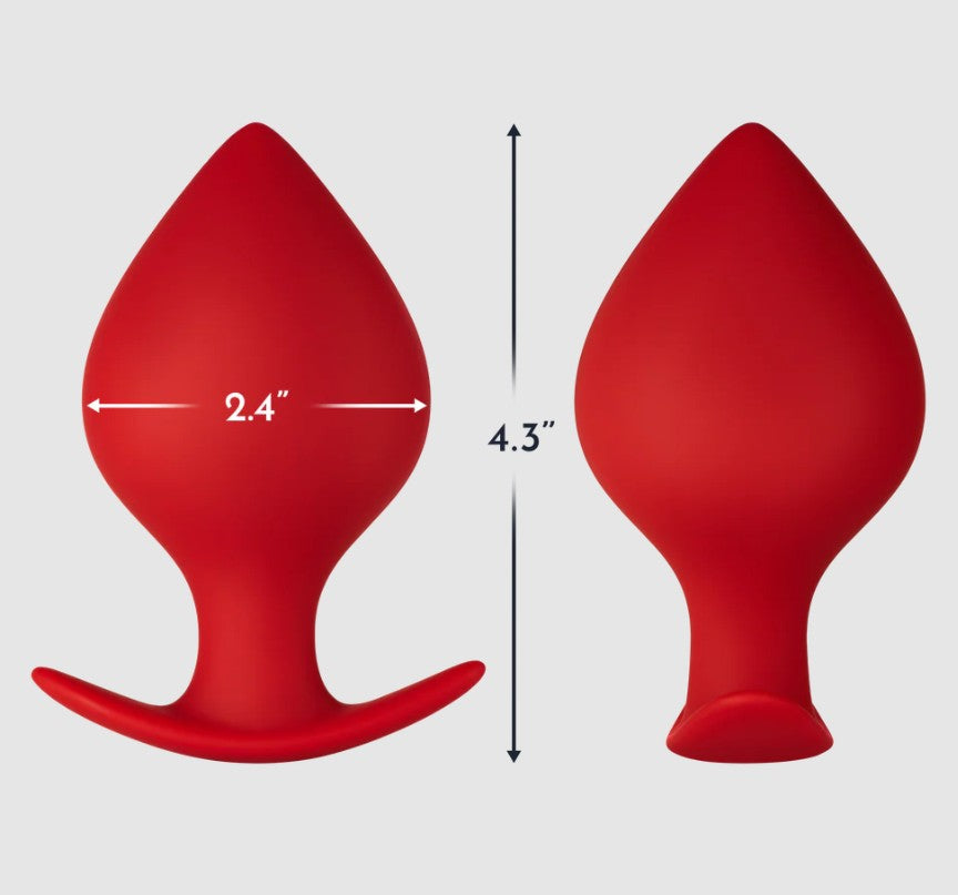 RATTLER SPADE PLUG - LARGE - RED