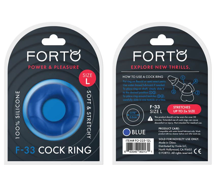F-33 : 25MM 100% LIQUID SILICONE C-RING LARGE