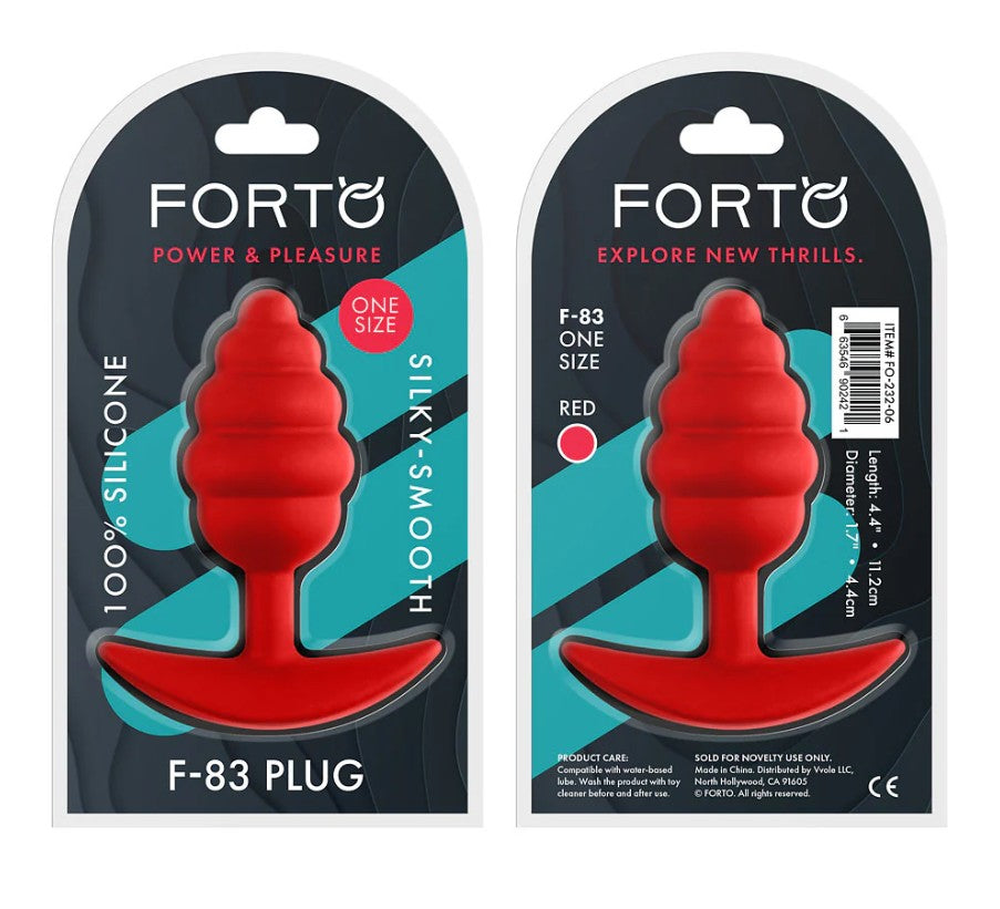 FORTO - F83 SPIR PLUG - RED