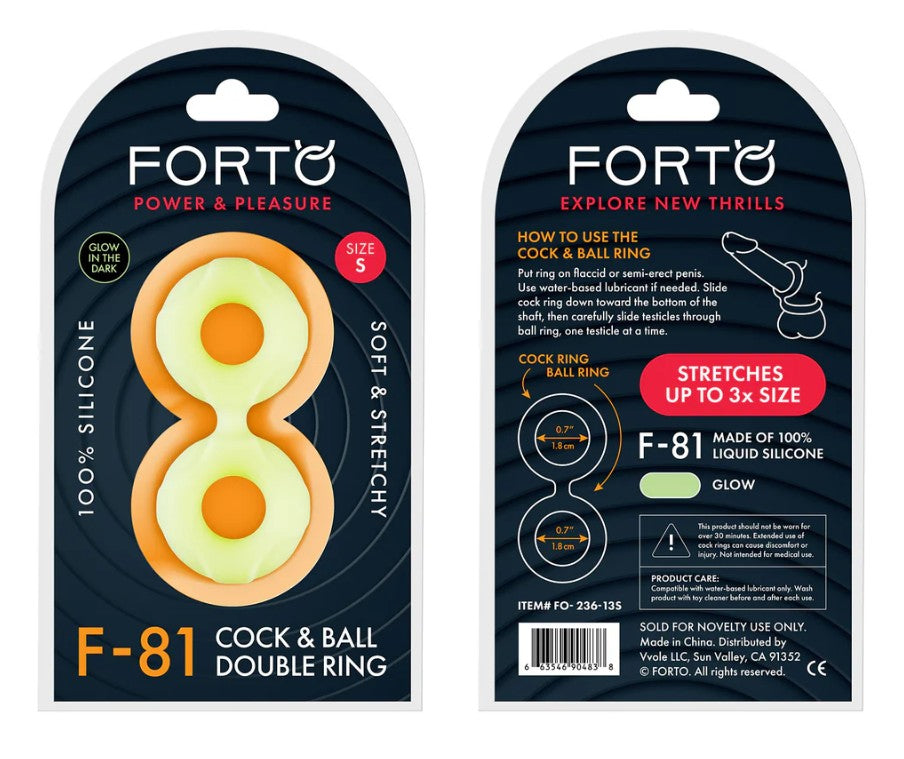 F-81 DOUBLE RING - 47MM - GLOW