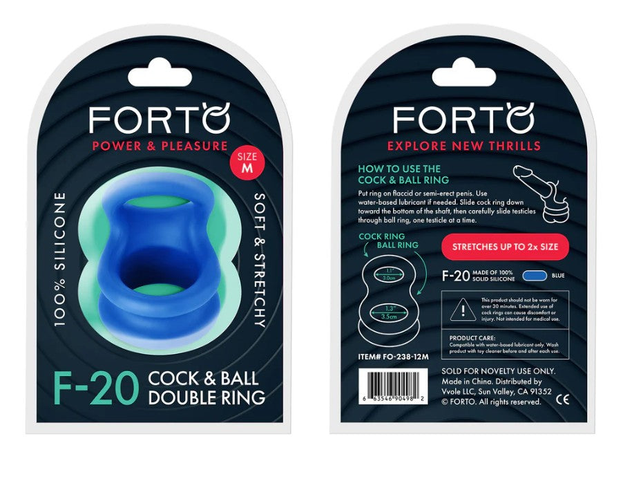 F-20 MEDIUM- BLEU- BALLS STRETCHER