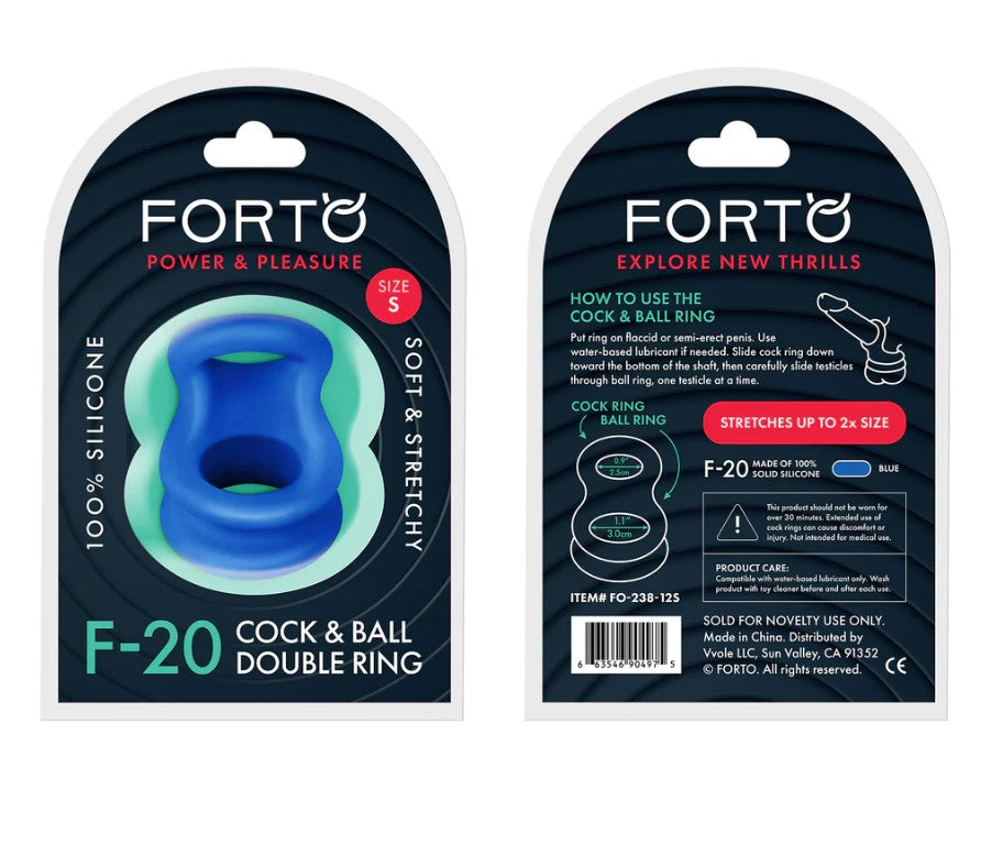 F-20 SMALL- BLEU- BALLS STRETCHER