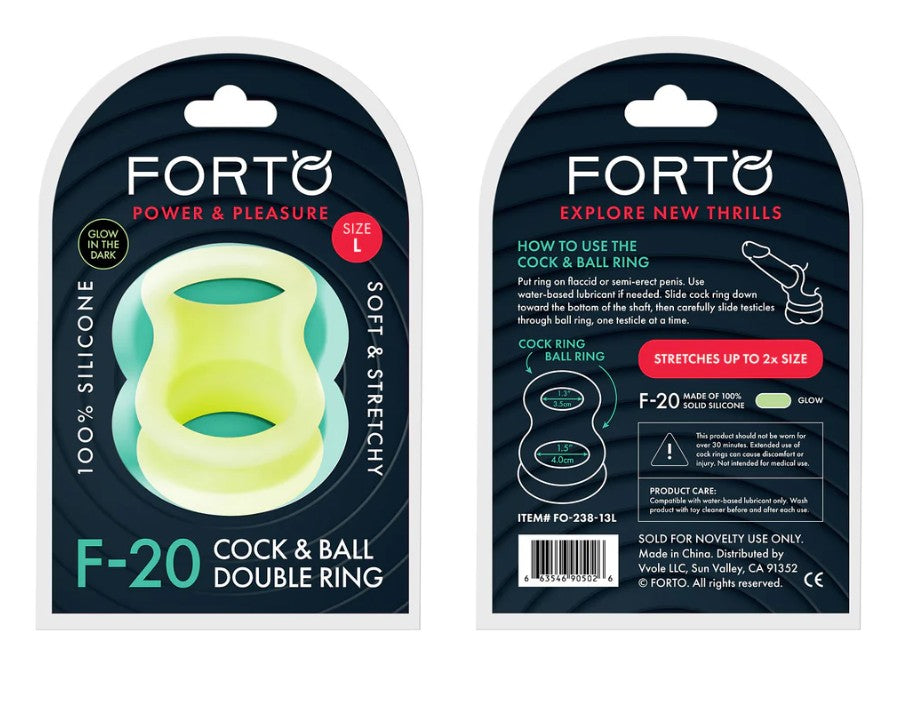 F-20 LARGE - GLOW- BALLS STRETCHER