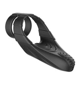 F-48 VIBRATING PERIMEUM C-RING DOUBLE - BLACK