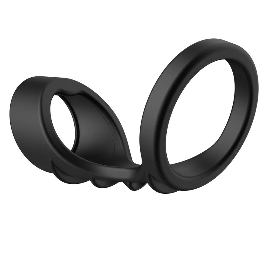 F-45 - TEXTURED BRIDGE COCKSLING - BLACK - FORTO