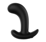 CURVED VIBRATING PLUG - BLACK - FORTO