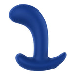 CURVED VIBRATING PLUG - BLUE - FORTO