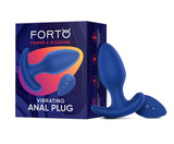VIBRATING ANAL PLUG - BLUE - FORTO