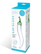 GLASS NATURALS CHILI PEPPER DILDO - GLÄS