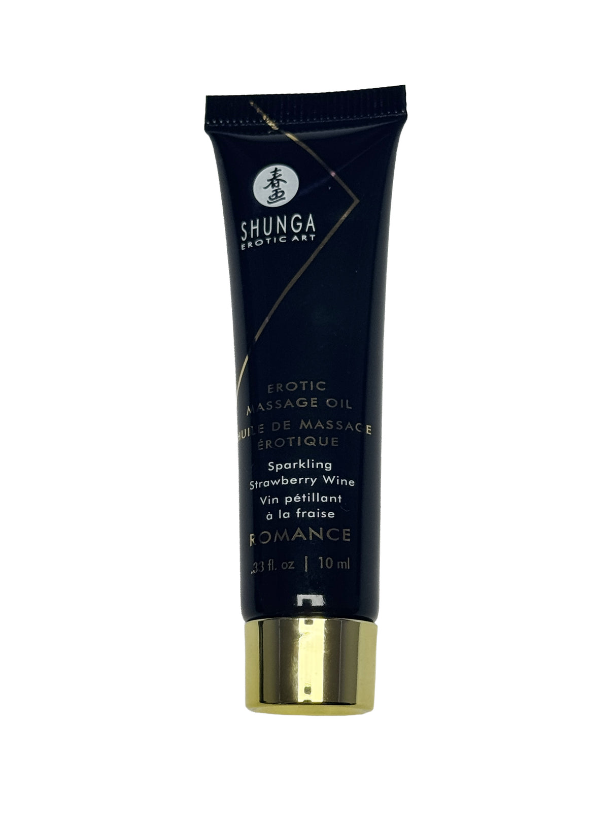 10 ML MASSAGE OIL STRAWBERRIES & CHAMPAGNE SHUNGA