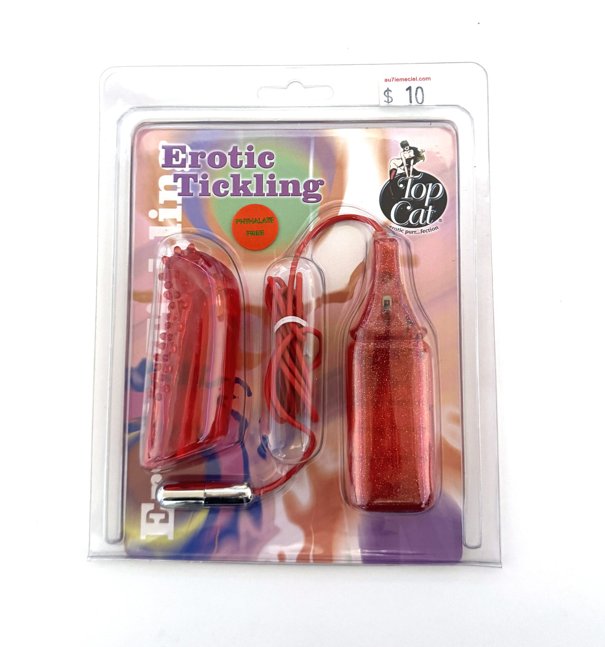 EROTIC TICKLING VIBE ROUGE