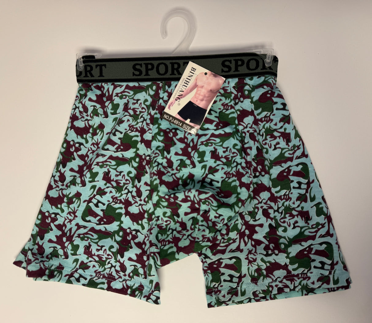 BOXER HOMME 5$-  FAIT PETIT!