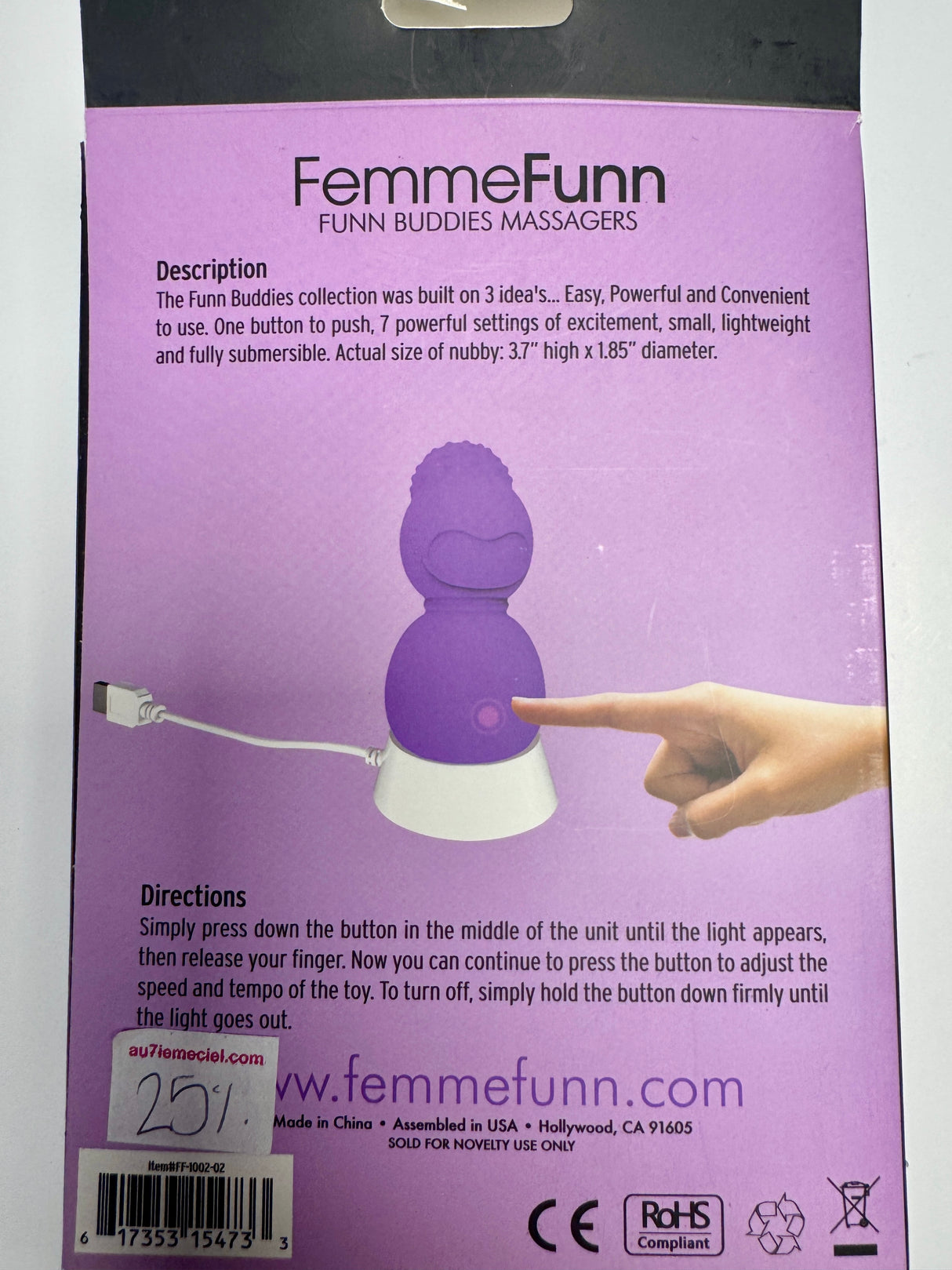 NUBBY - MAUVE - FEMMEFUNN