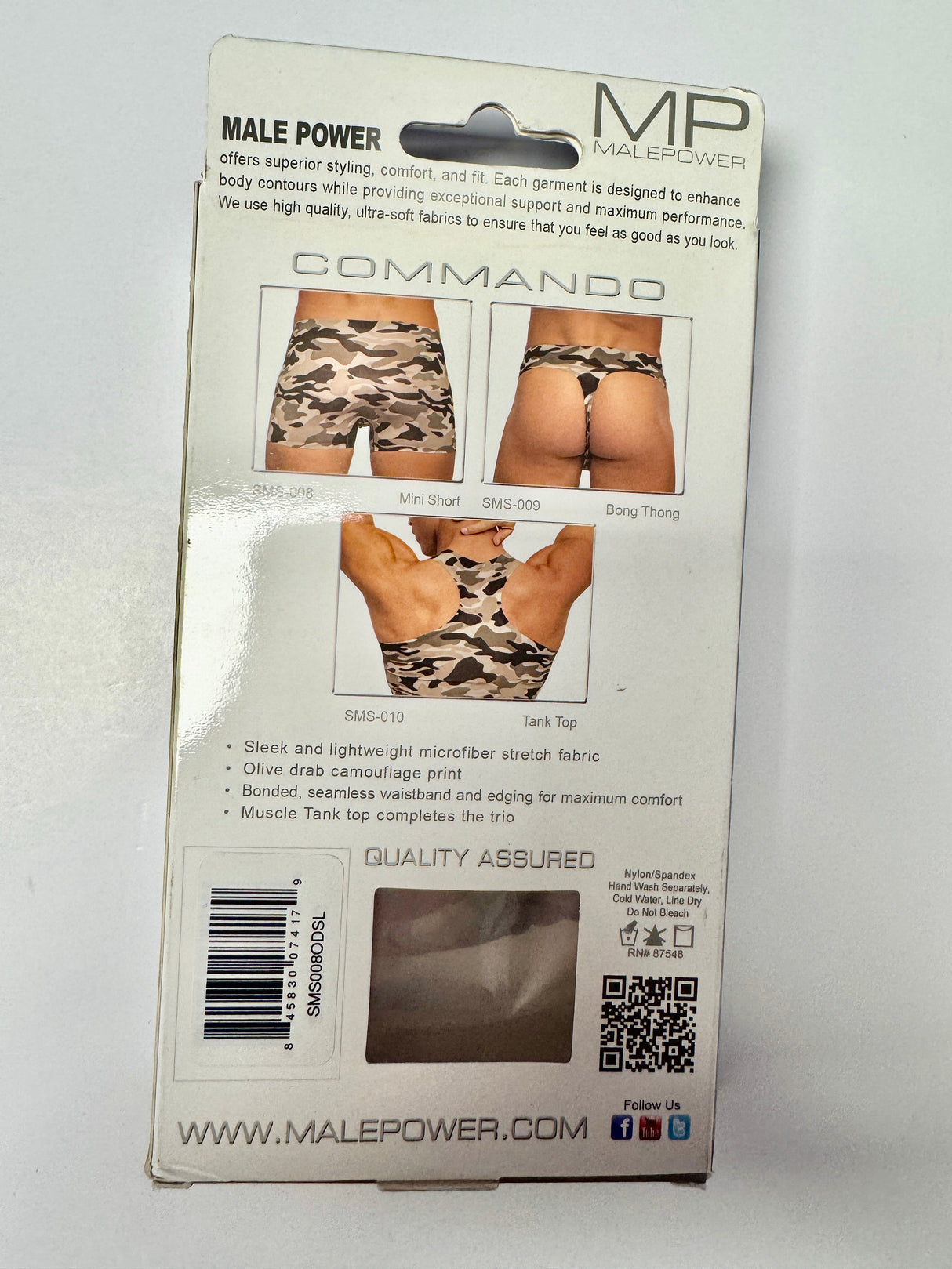 BOXER CAMO - MALE POWER