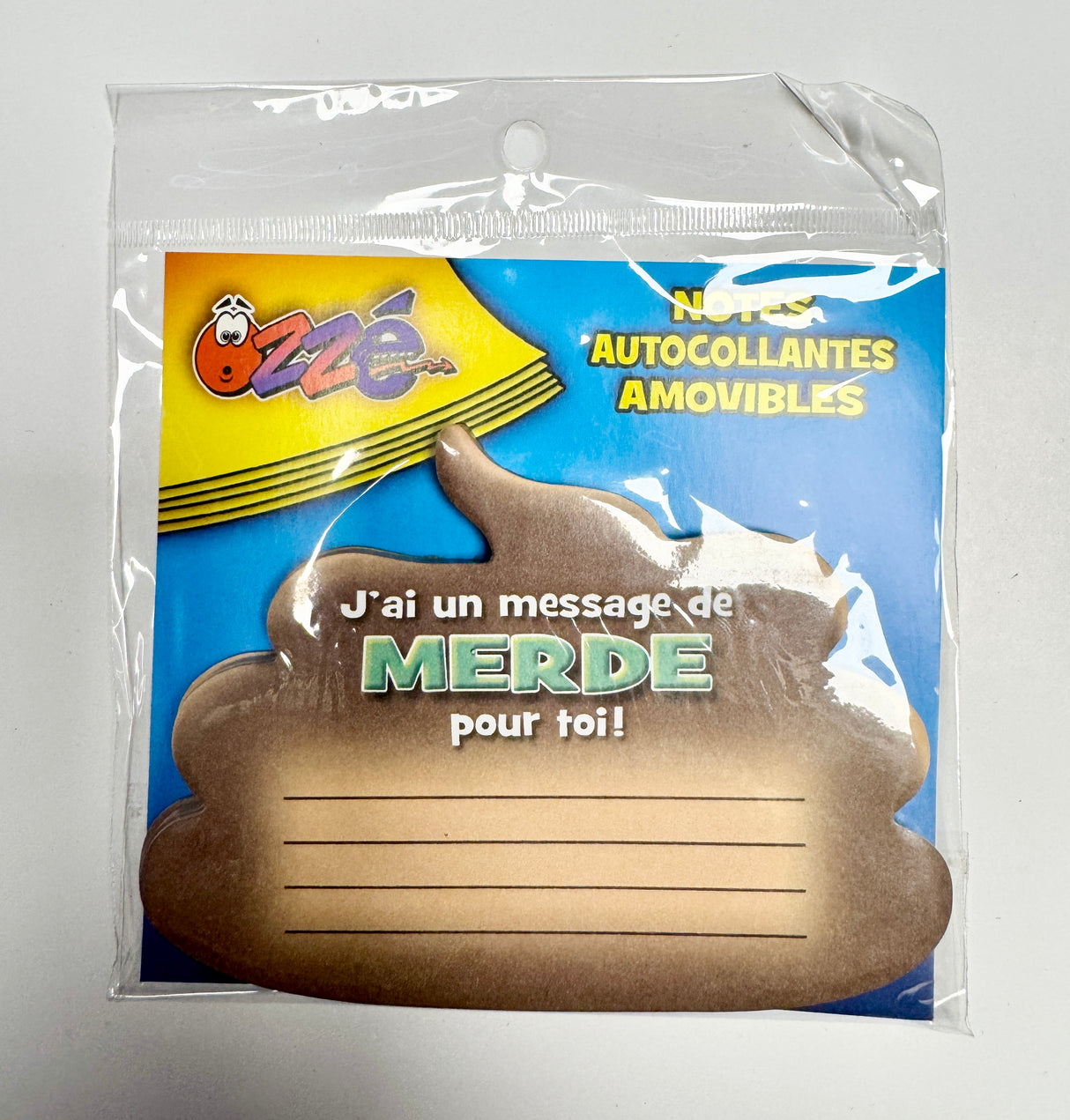 J'AI UN MESSAGE DE MERDE POUR TOI - POST-IT