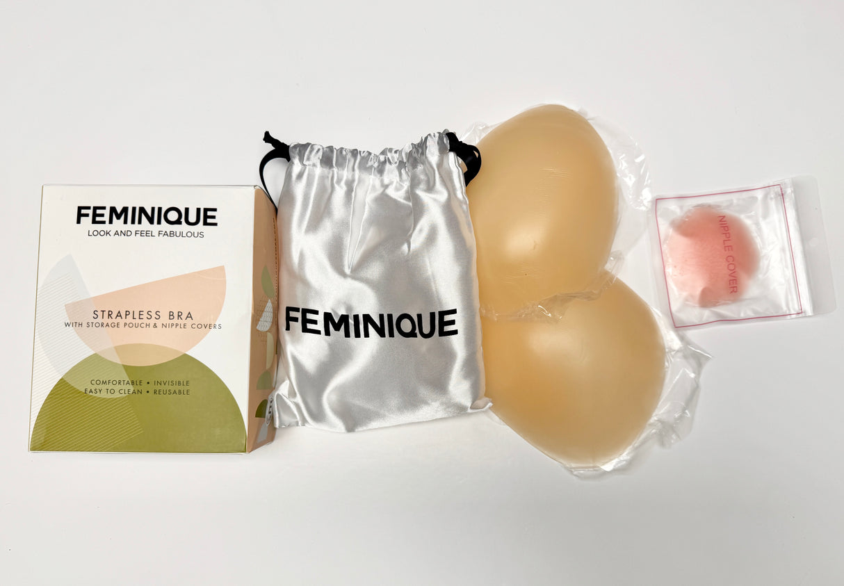 SIZE E - BRASSIÈRE EN SILICONE - FEMINIQUE