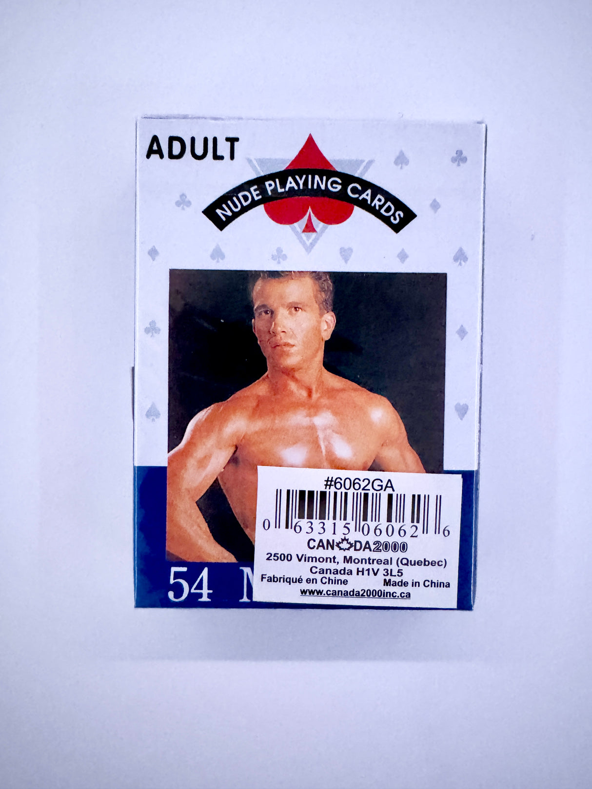MALE NUDE PLAYING CARDS