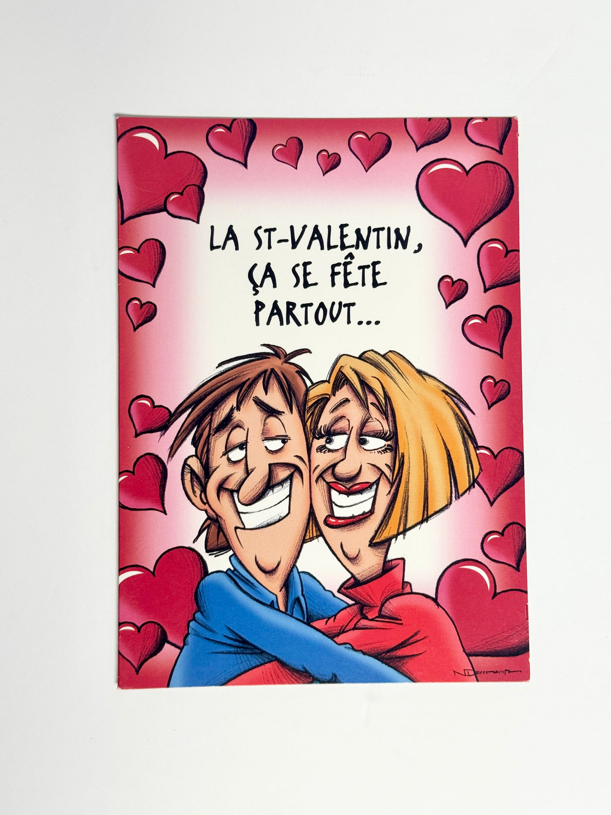 LA SAINT-VALENTIN, CA SE FETE PARTOUT... CARTE