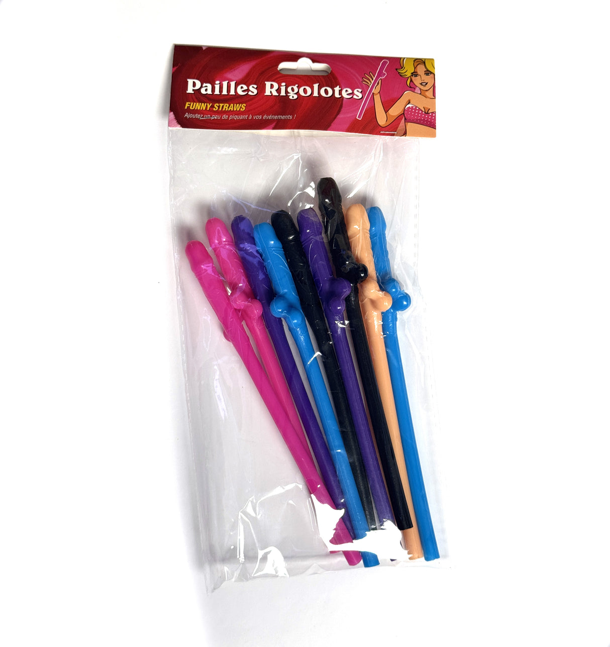 PAILLES RIGOLOTES PENIS X10