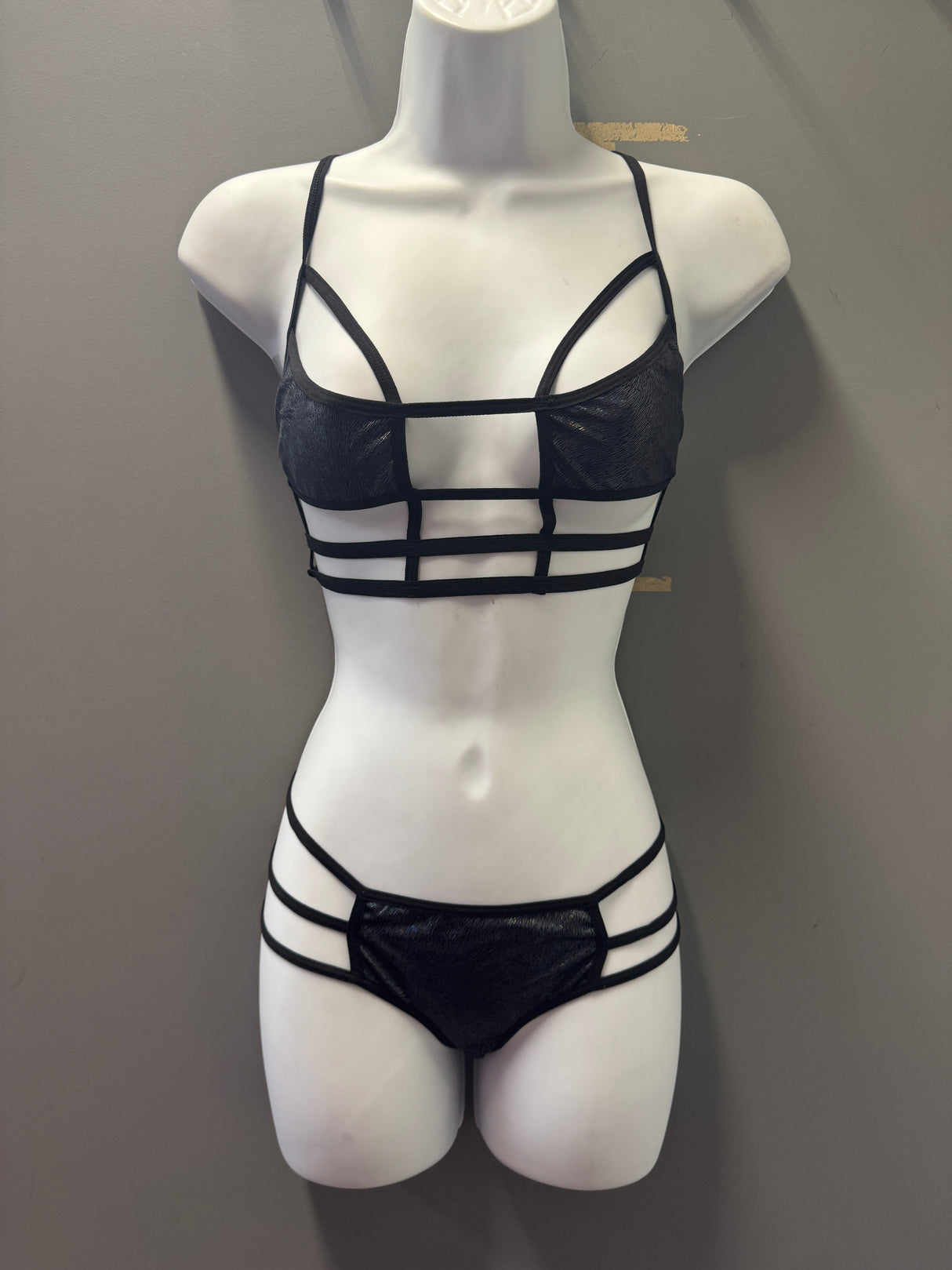 2PC STRAPPY MAILLOT