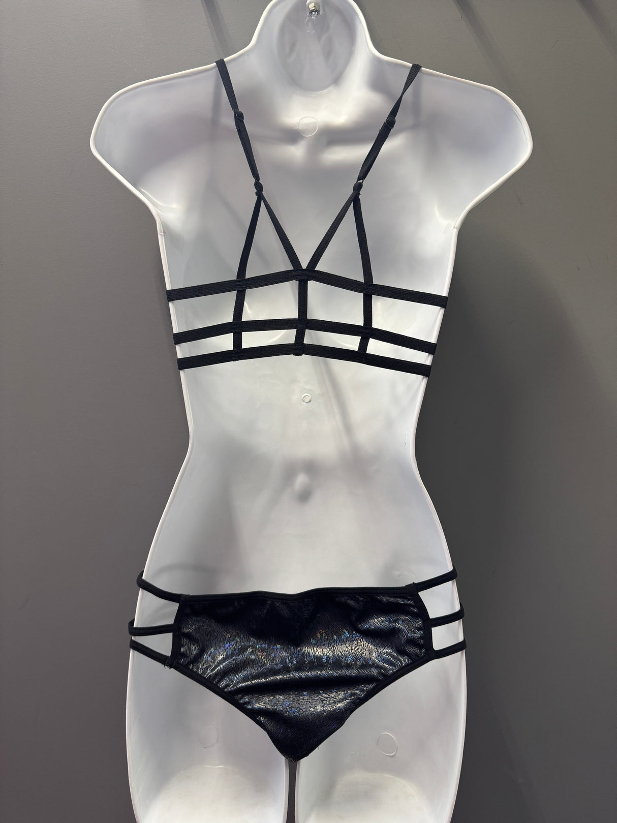 2PC STRAPPY MAILLOT