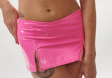 LA PVC - LA BERCEUSE BAS JUPE FENTES ROSE
