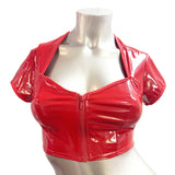 LA PVC-  DOMINATRICE HAUT ROUGE