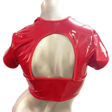 LA PVC-  DOMINATRICE HAUT ROUGE
