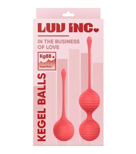 KEGEL BALLS SET - CORAL - LUV