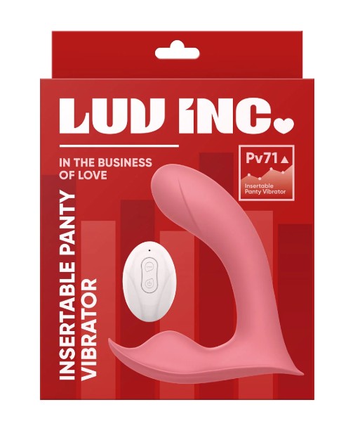 INSERTABLE PANTY VIBE-TAUPE - LUV INC.
