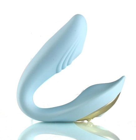 HARMONIE - VIBRATEUR POUR COUPLE - BLEU - MAIA