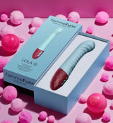 LOLA G - DOUBLE LAYERD G SPOT - BLEU CLAIR - FEMMEFUNN