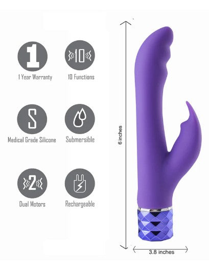 HAILEY - VIBRATEUR POINT G - VIOLET - MAIA