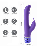 HAILEY - VIBRATEUR POINT G - VIOLET - MAIA