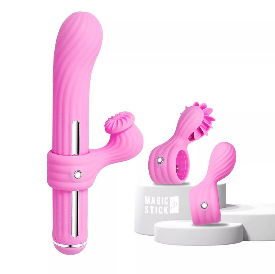 MAGIC STICK KIT ROSE 5 ATTACHEMENTS