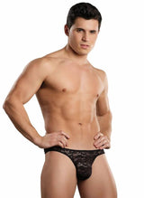 PEEP SHOW- /NOIR /LO RISE THONG - MALE POWER