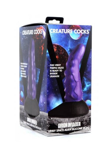 ORION INVADER - MAUVE - VEINY SPACE ALIEN - CREATURE COCK