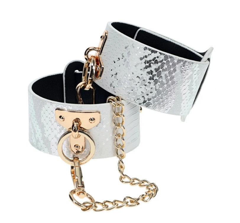 OUCH! - FLORENCE COLLECTION - LEG CUFFS - BLANC